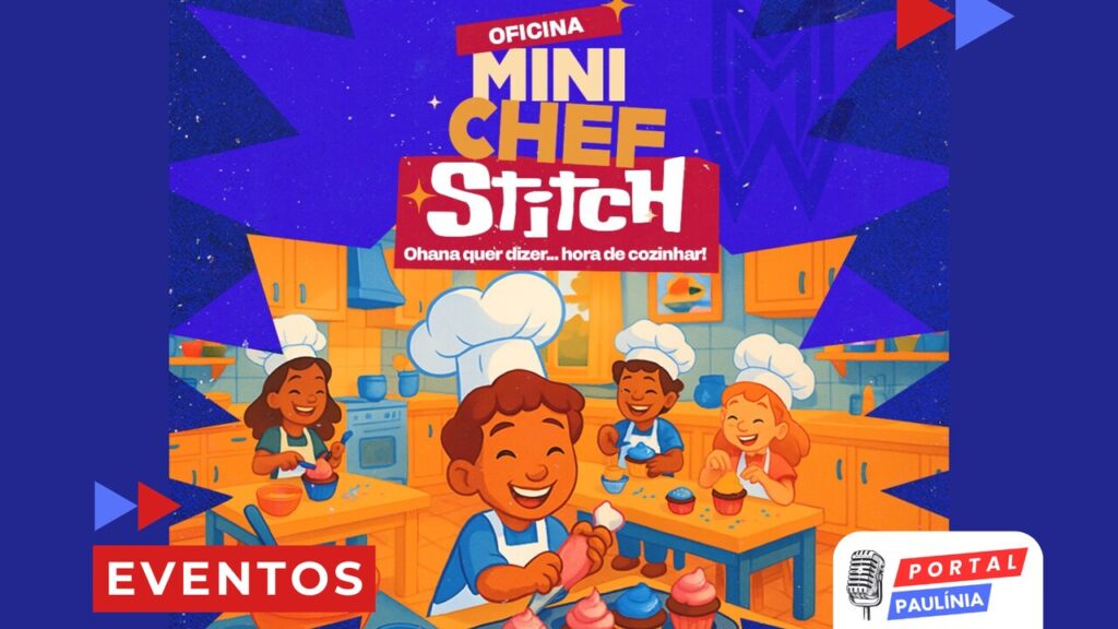 Paulínia Winner Mall Shopping promove oficina de cup cake temática com personagem Stitch durante as férias