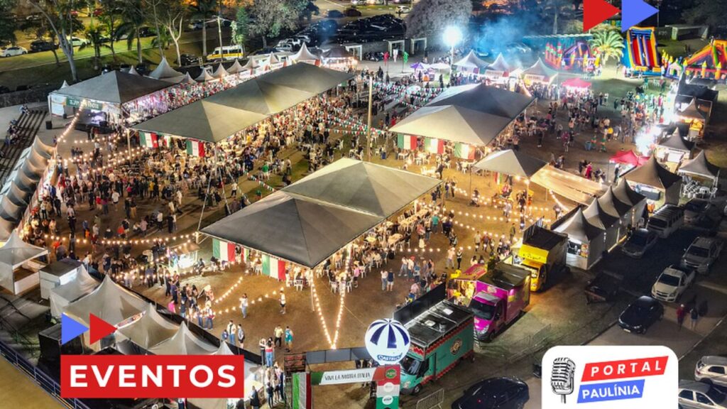Paulínia recebe sua primeira Festa Italiana com shows gratuitos e festival de chocolate