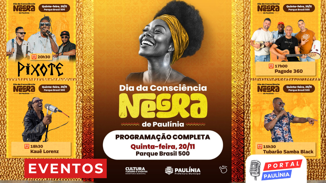 Dia da Consciência Negra em Paulínia 2025