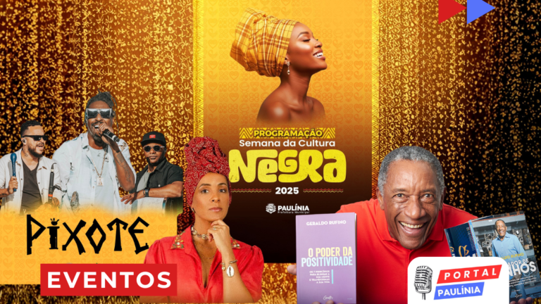 Geraldo Rufino é um dos destaques na programação da Semana da Cultura Negra em Paulínia; veja agenda completa