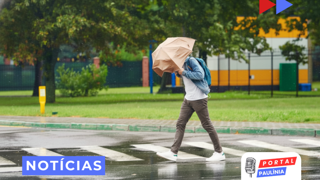 Defesa Civil alerta Paulínia e região para tempestades severas e ventos de até 100 km/h causados por ciclone extratropical neste fim de semana