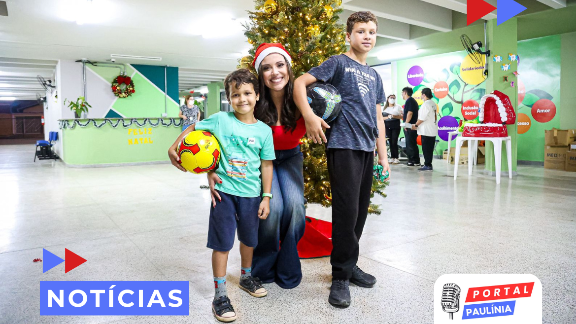 Fundo Social de Paulínia distribui 3 mil brinquedos em Ação de Natal 2025