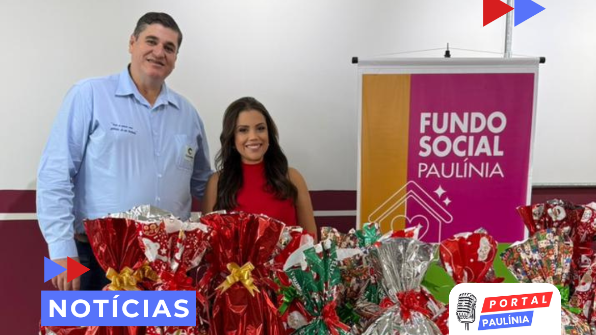 Natal do Bem Covabra Supermercados doa R$ 20 mil ao Fundo Social de Paulínia 2025