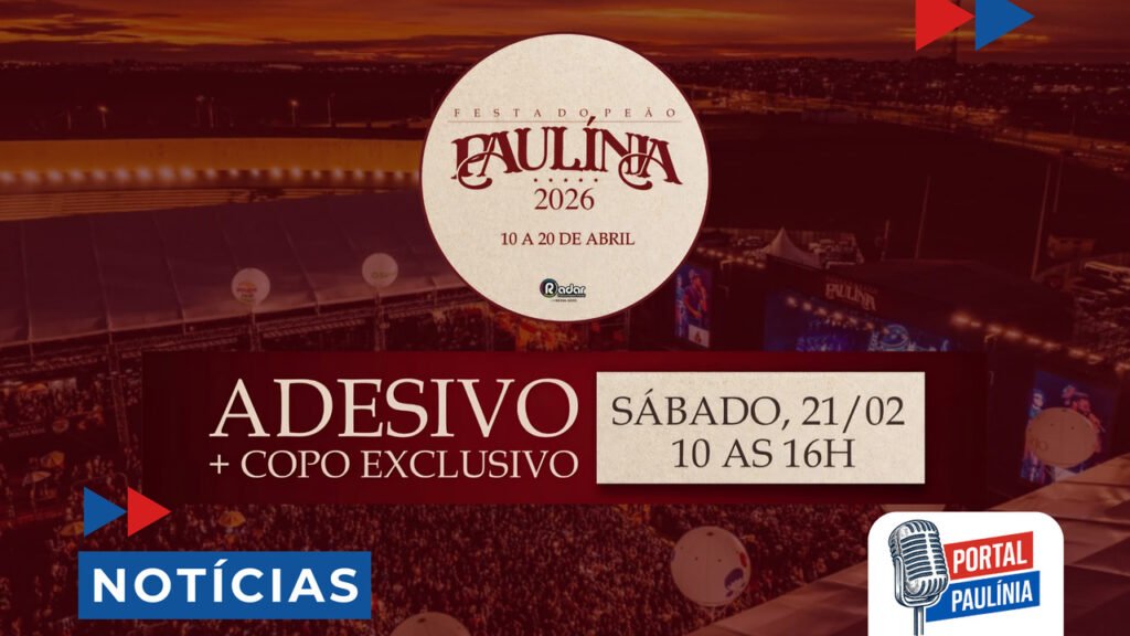 Ainda não adesivou? Paulínia recebe nova ação neste sábado: chegou a hora de entrar no clima oficial da Festa do Peão 2026