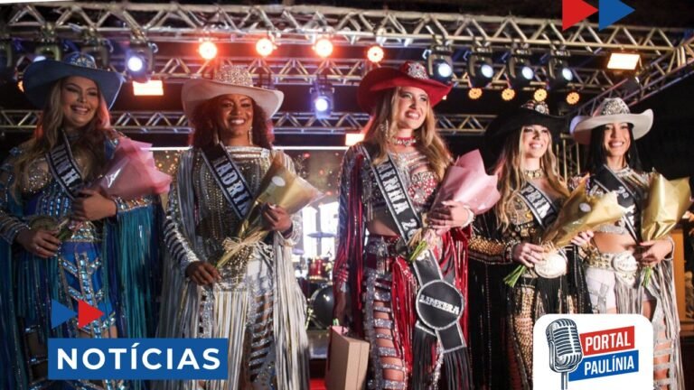 Eleita nova corte do Limeira Rodeo Music 2026 durante Baile da Rainha em Limeira