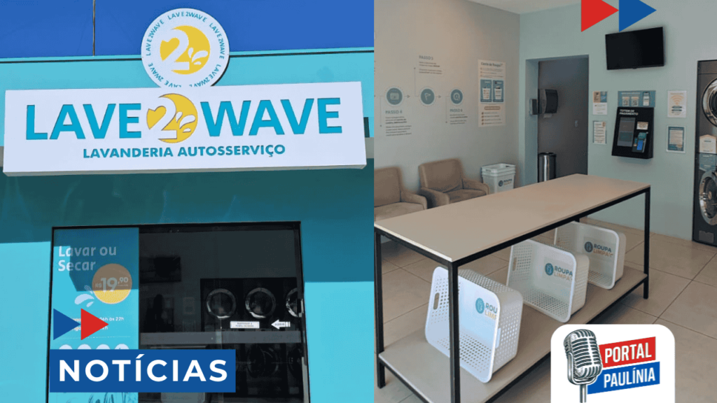 Lavar e secar em apenas 1 hora: nova lavanderia moderna chega a Paulínia