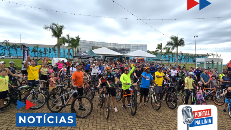 Com mais de mil participantes, passeio ciclístico abre as comemorações dos 62 anos de Paulínia