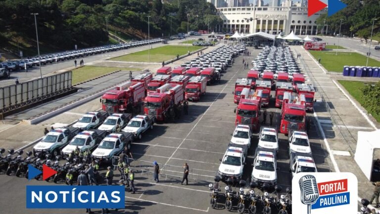 Governo de SP investe R$ 161,5 milhões em reforço para segurança pública com novas viaturas e equipamentos