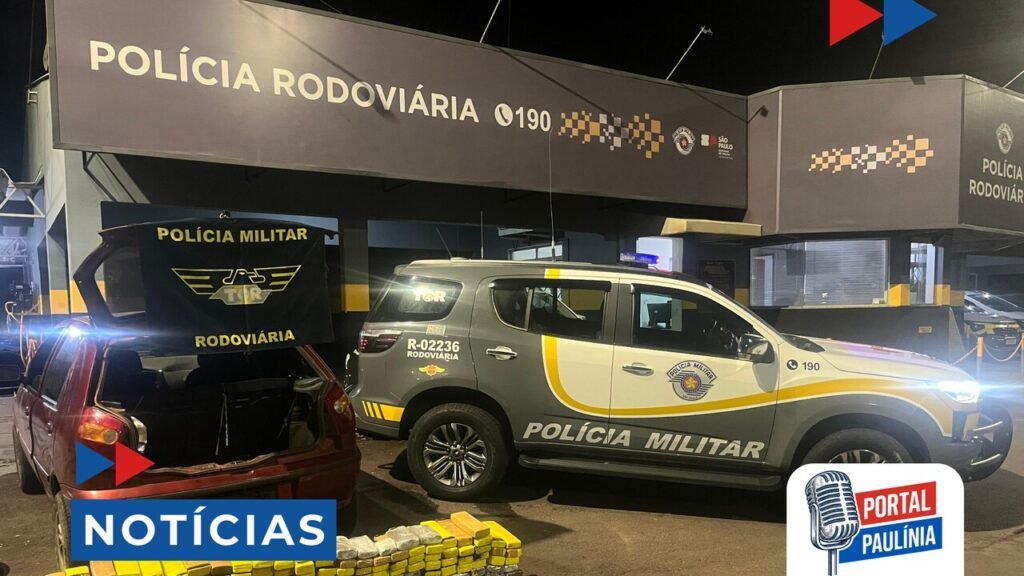 PM apreende mais de 200 kg de maconha em rodovia do interior de São Paulo