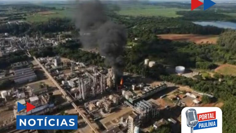 Queda de energia gera fogo em planta da Rhodia em Paulínia